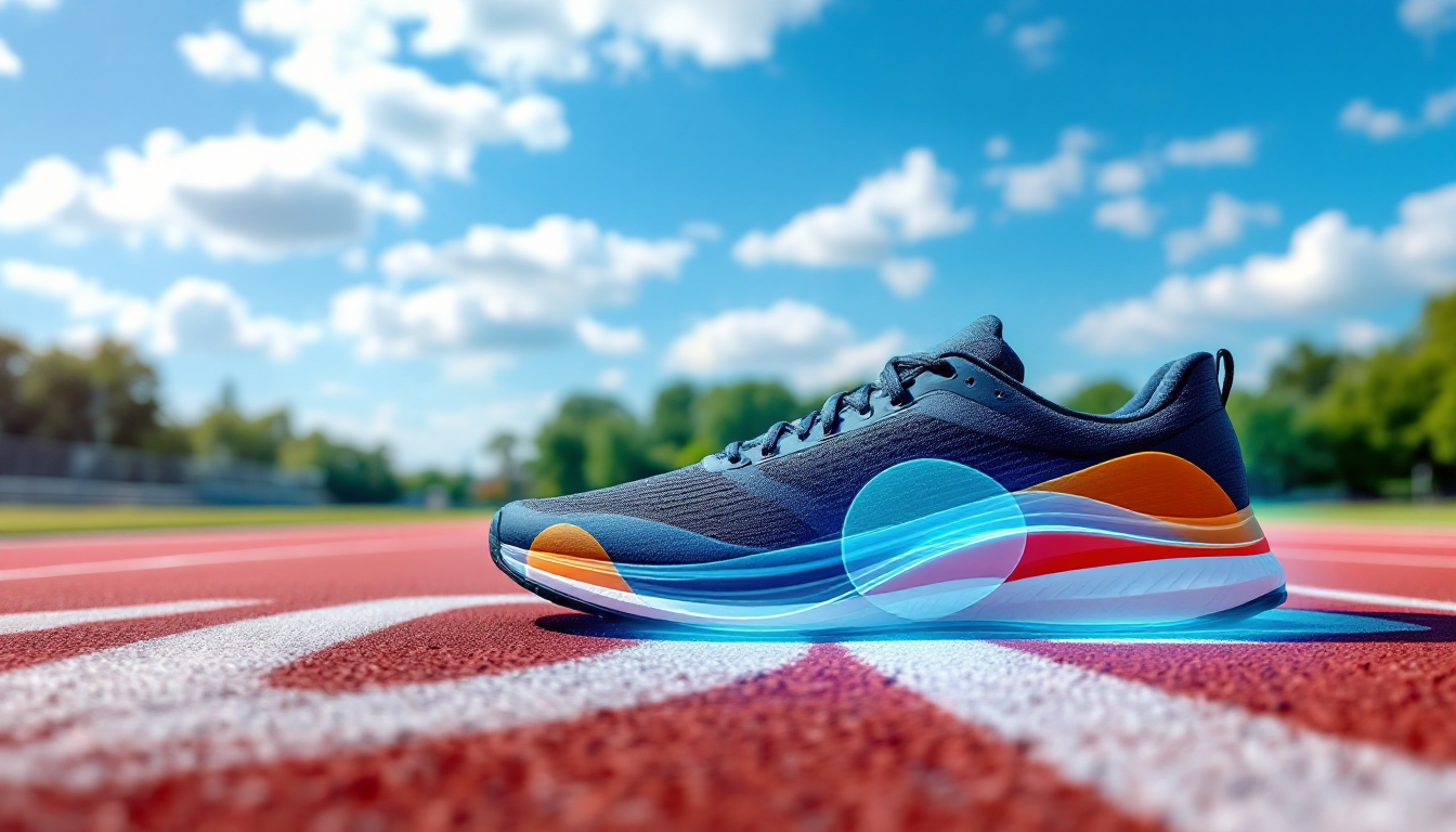 발 아치 유형별로 지원하는 쿠션과 안정성을 보여주는 최신 러닝화의 실제 모습